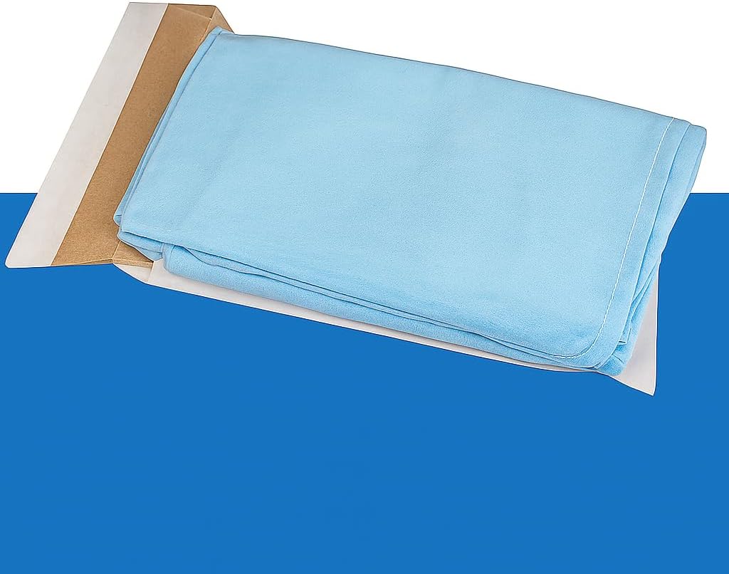 Bavoirs Jetables avec Poche de Récupération, sachet de 12