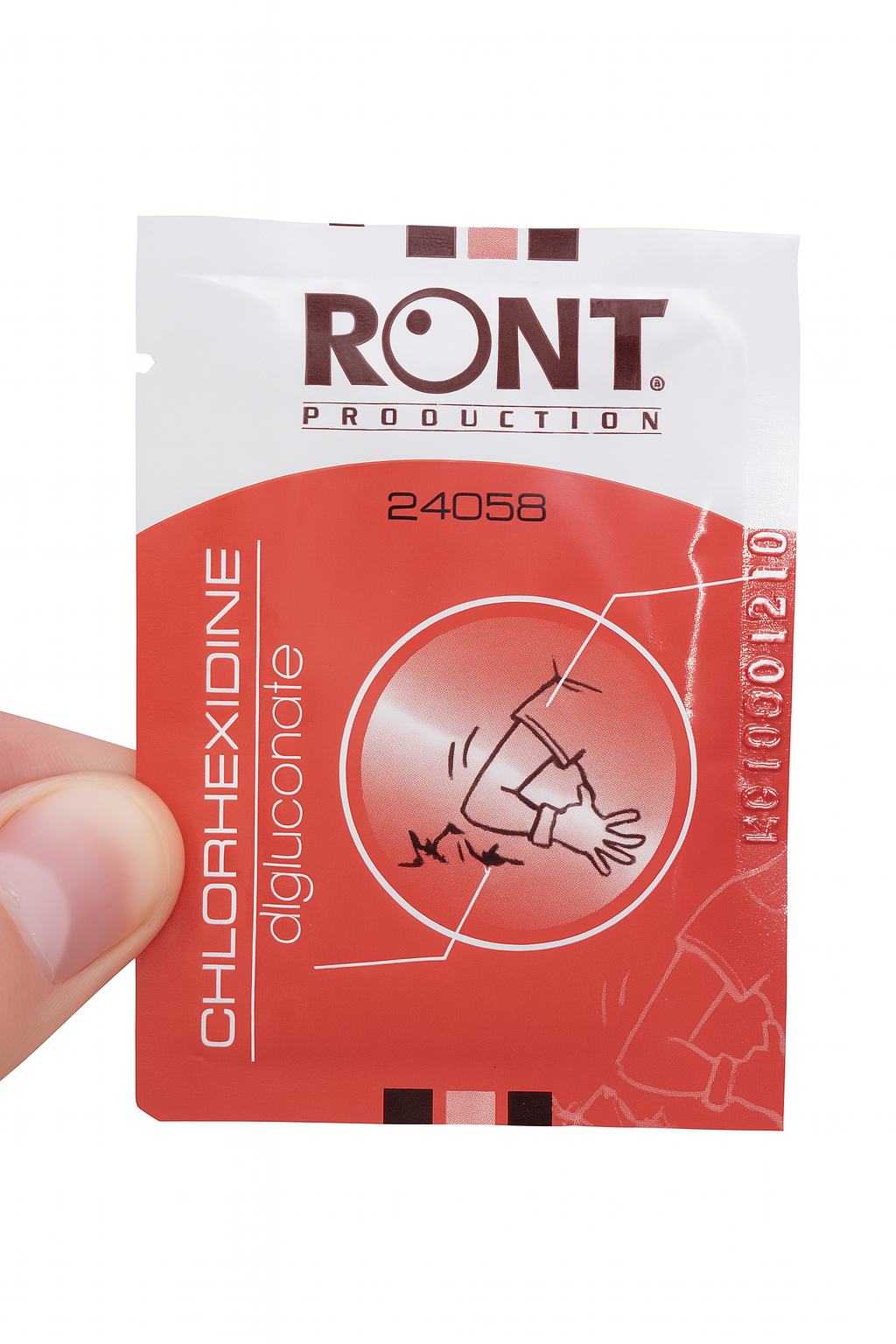 Tampons de chlorhexidine digluconate 0,2% SANS ALCOOL-RONT