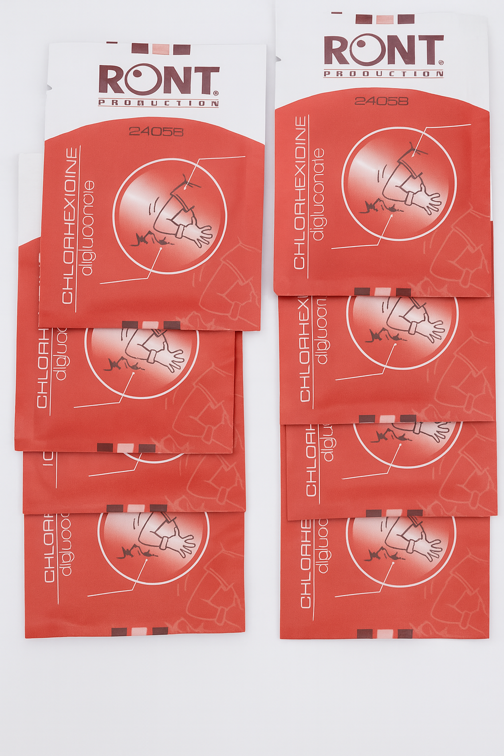 Tampons de chlorhexidine digluconate 0,2% SANS ALCOOL-RONT